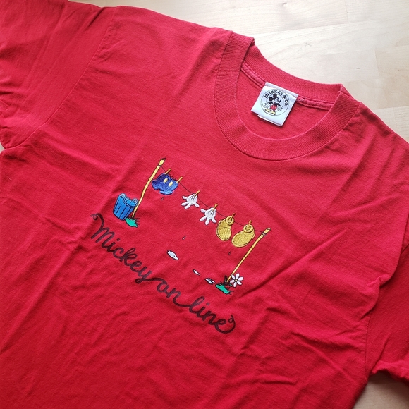 VINTAGE • Mickey mouse single stitch shirt - Picture 3 of 12